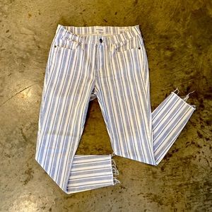 Cute striped Frame denim jeans